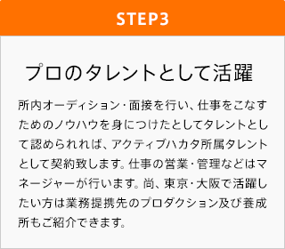 アクティスのステップアップシステム
